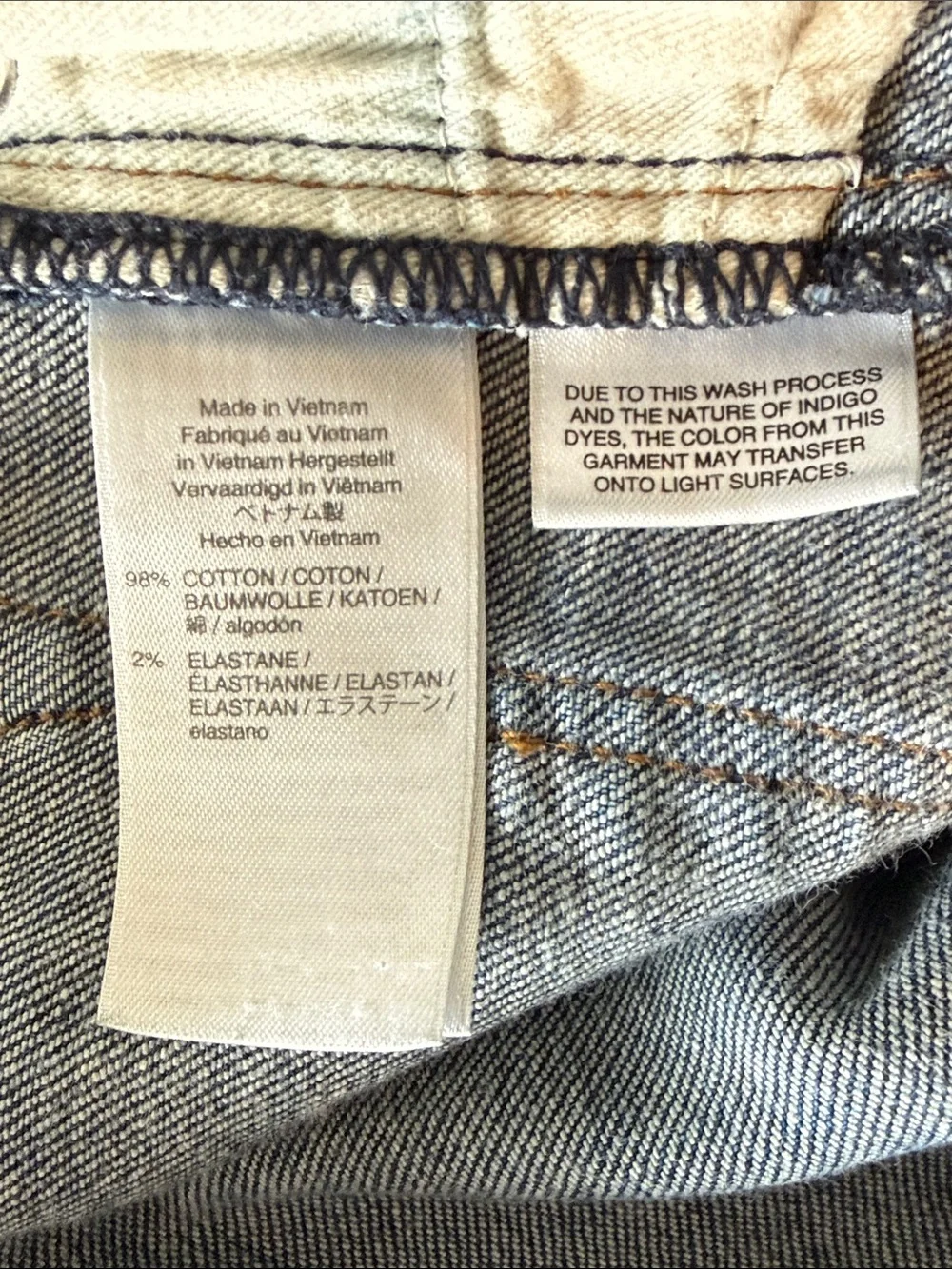 J. Crew 484 Men's Kurabo Japanese Slim Fit Jeans - 36 x 32